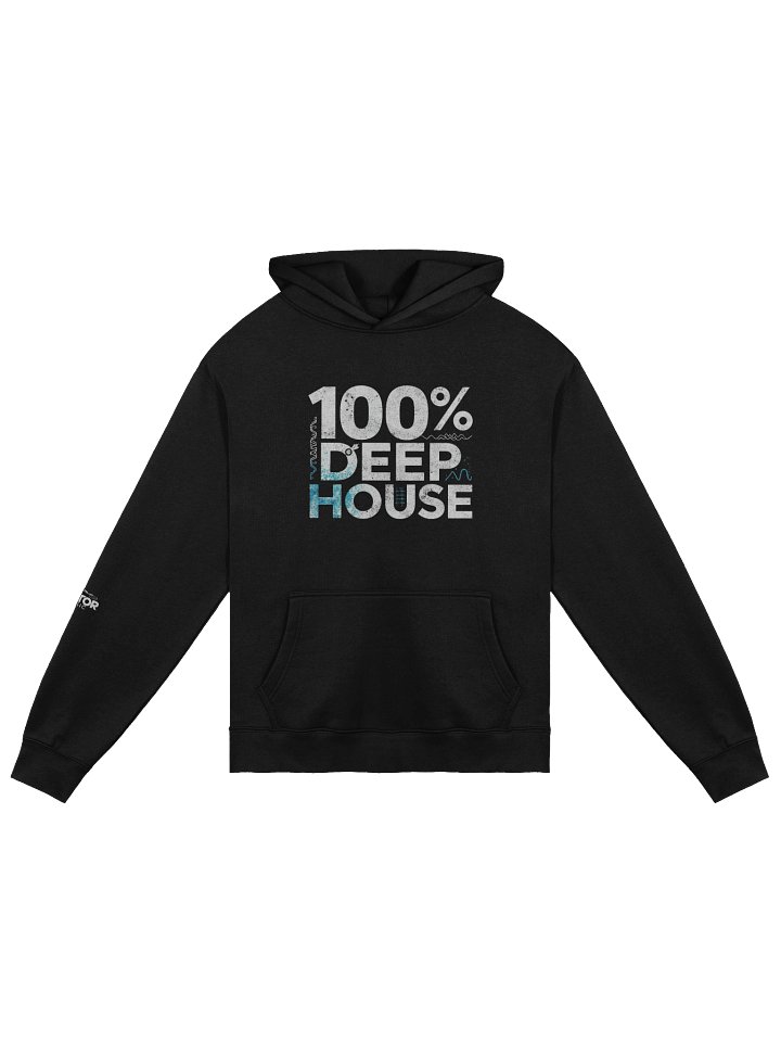 Premium Limited Edition Oversized Hoodie: 100% Deep House by Gator product image (1)
