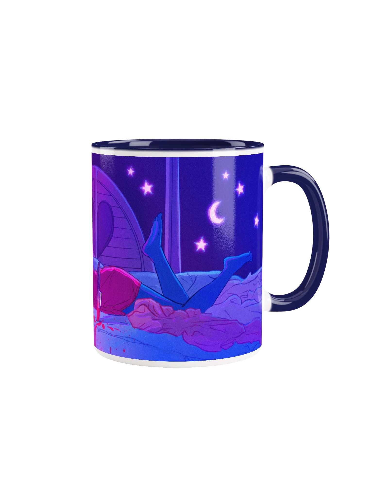Bisexual Retro Slasher Subtle Pride Mug product image (5)
