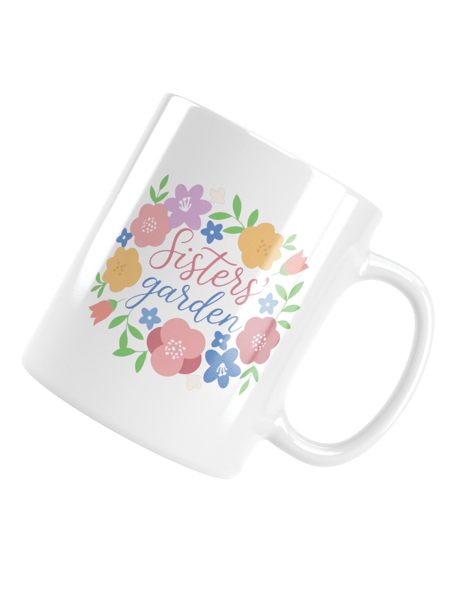 Sisters’ Garden Birth Flower Coffee Mug product image (6)