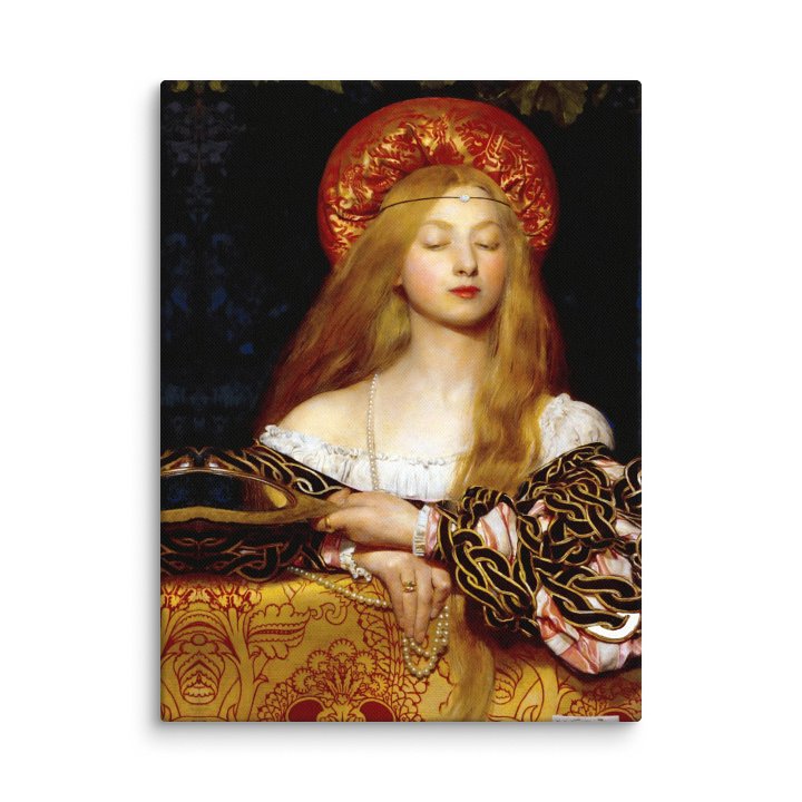 Canvas Print - 'Vanity' by Frank Cadogan Cowper product image (2)