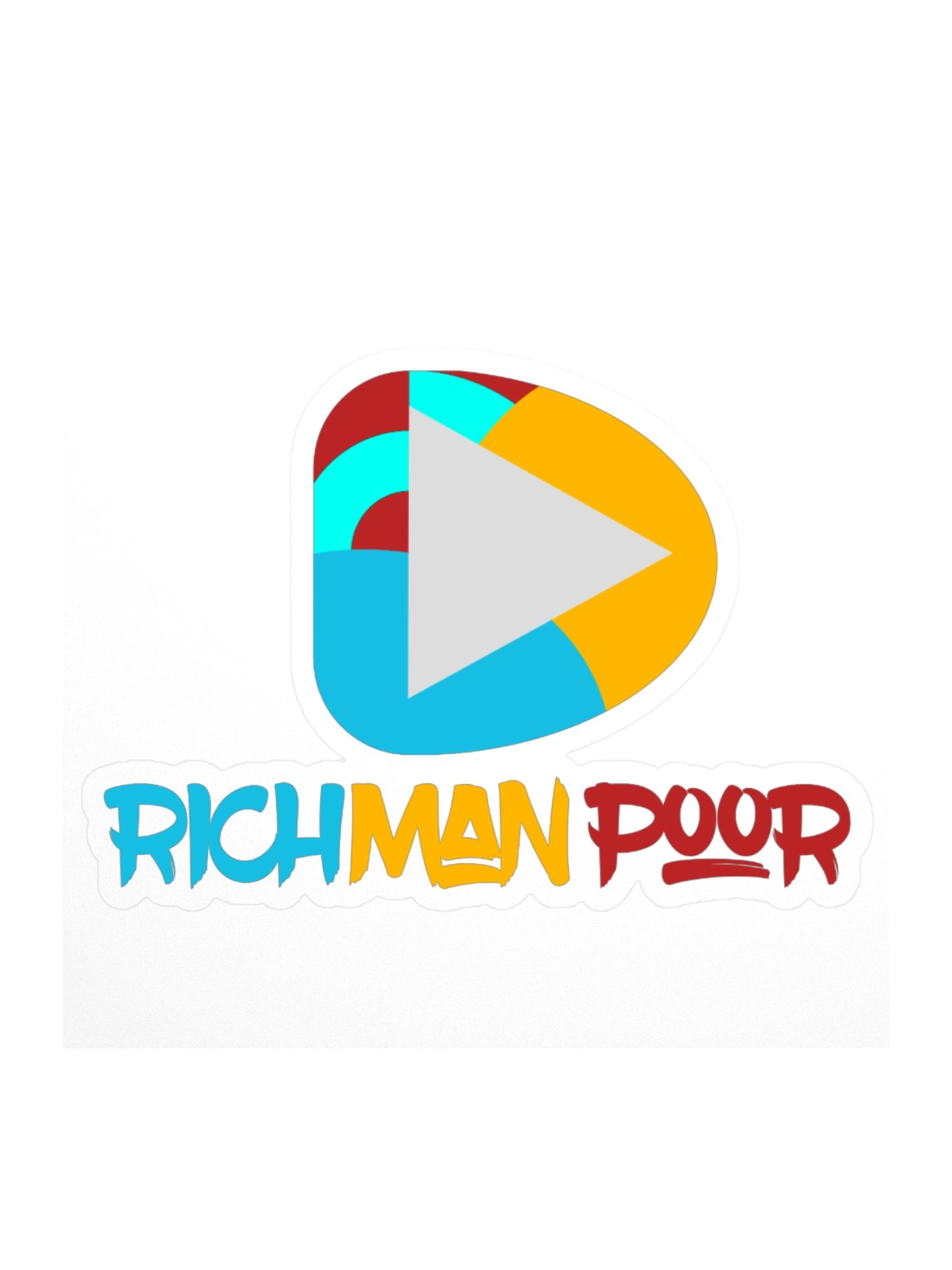 Rich Man Poor Sticker product image (3)