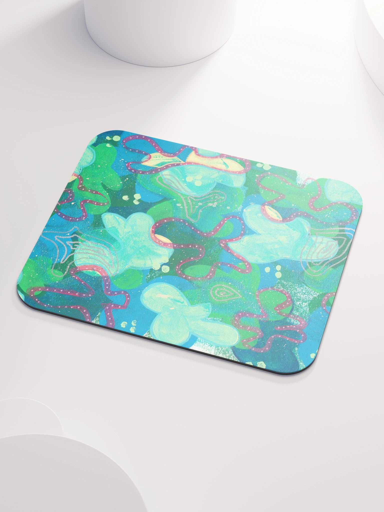 Lily Pad Blobs Classic Mouse Pad product image (3)