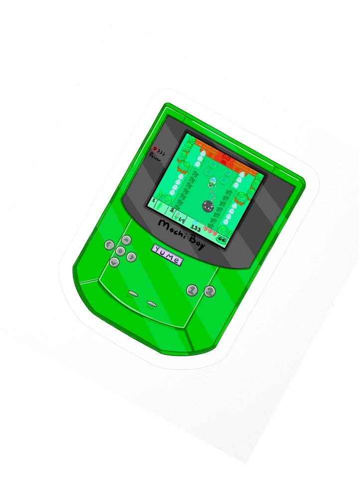 Mochi Boy Green! Sticker product image (6)