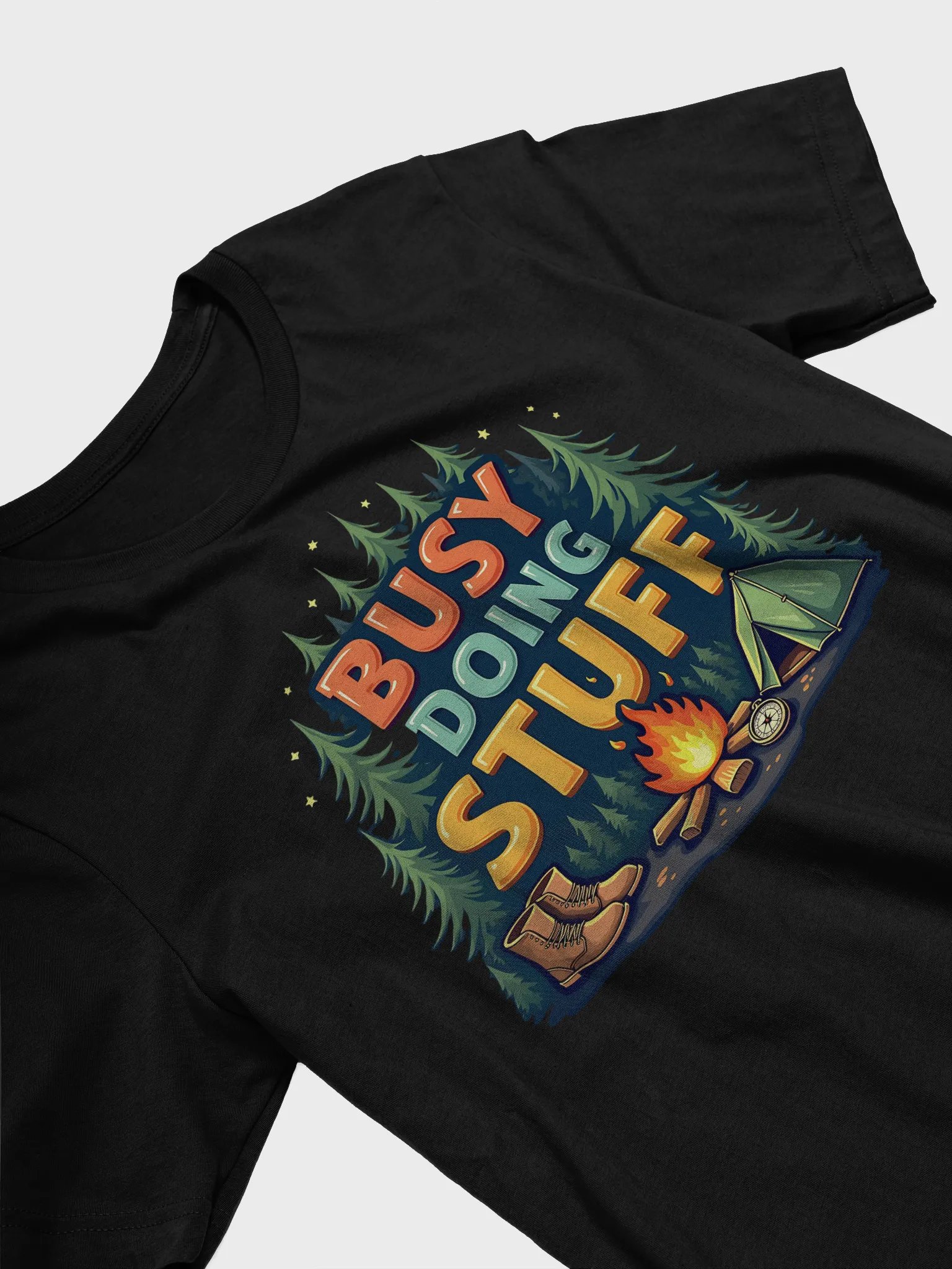 Busy Doing Stuff Funny Camping Outdoor Adventure product image (4)