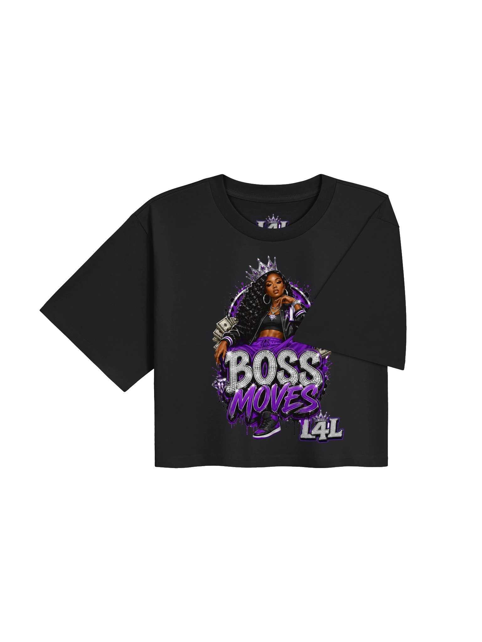 Boss Moves Women’s Classic Crop Tee product image (4)