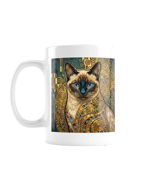 Golden Lady Siamese Mug