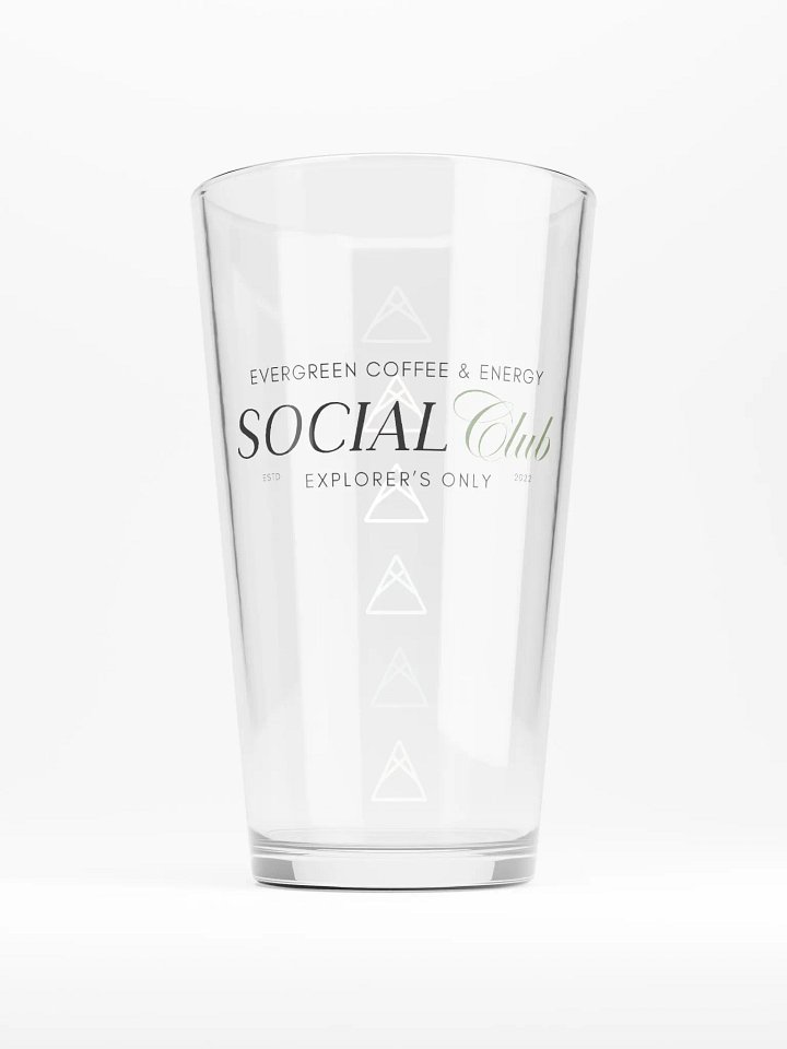 Sip Social | Social Club Pint Glass product image (1)