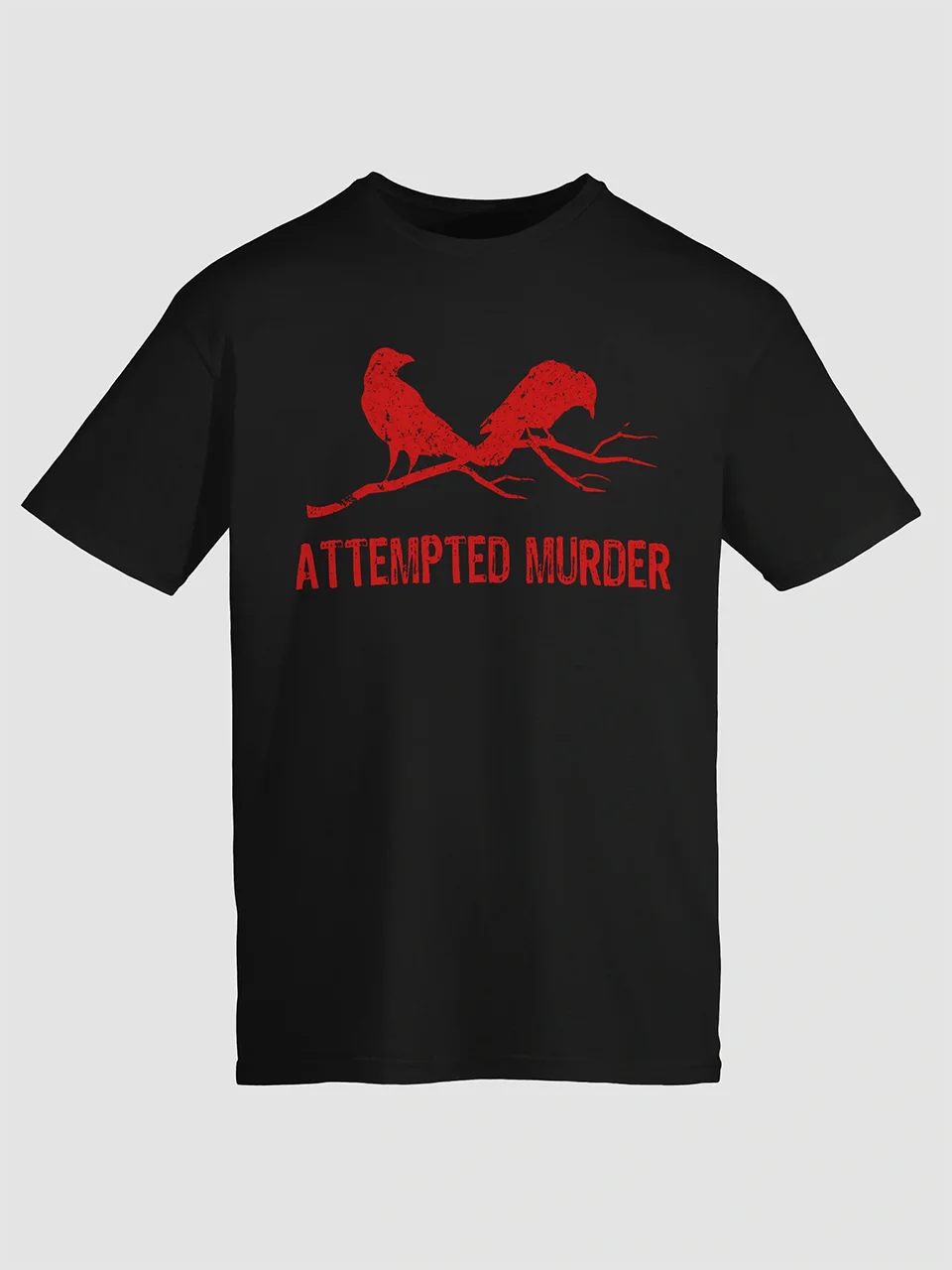 Attempted Murder T Shirt Crows 1B2 product image (1)