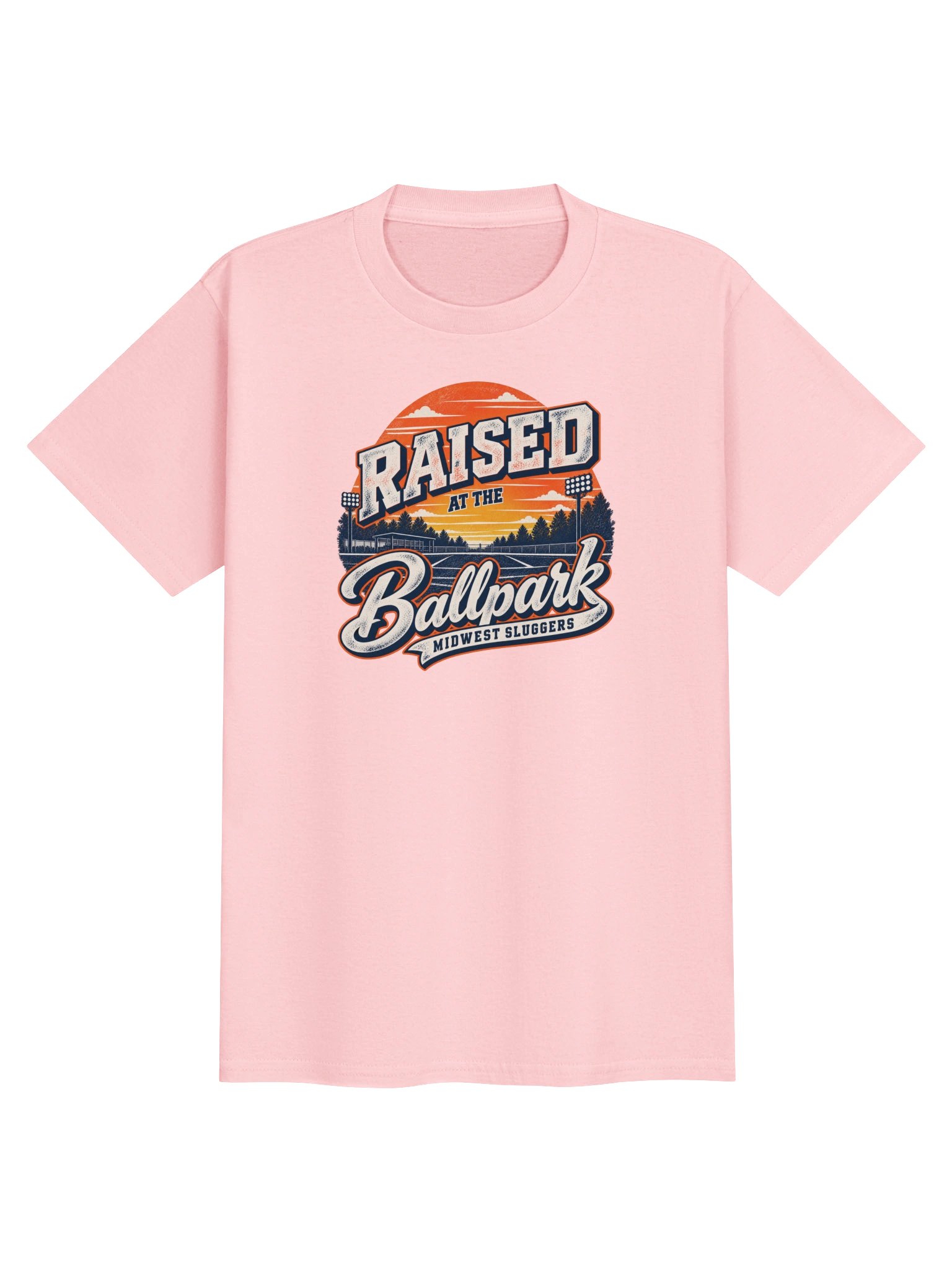 Raised At The Ballpark Youth Classic Tee product image (7)