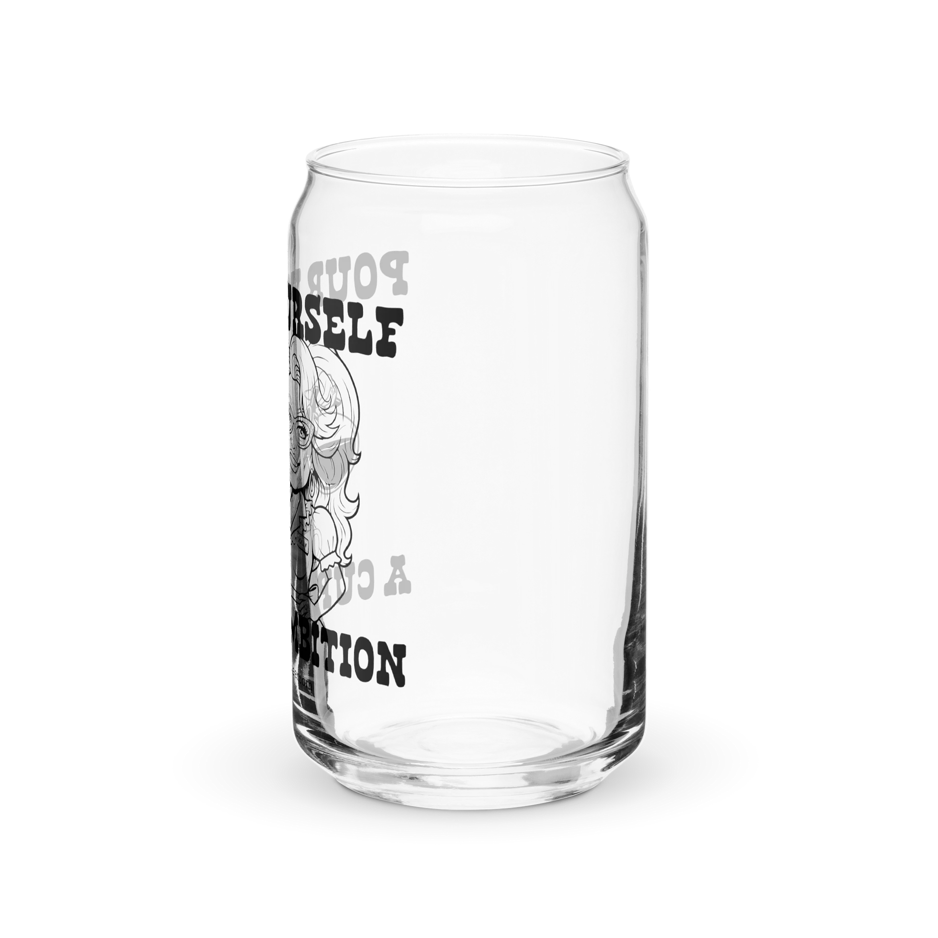 Cup of Ambition Can-Shaped Pint Glass product image (3)