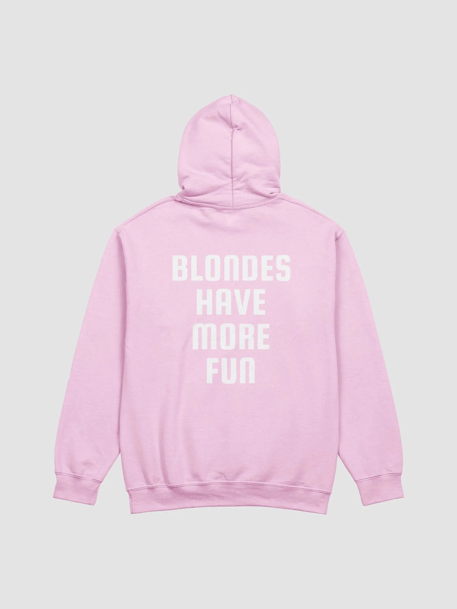 blondes have more fun hoodie product image (1)