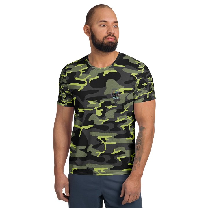 NSLB N.C. Agricultural Streamers Support Camo Athletic Tee product image (1)