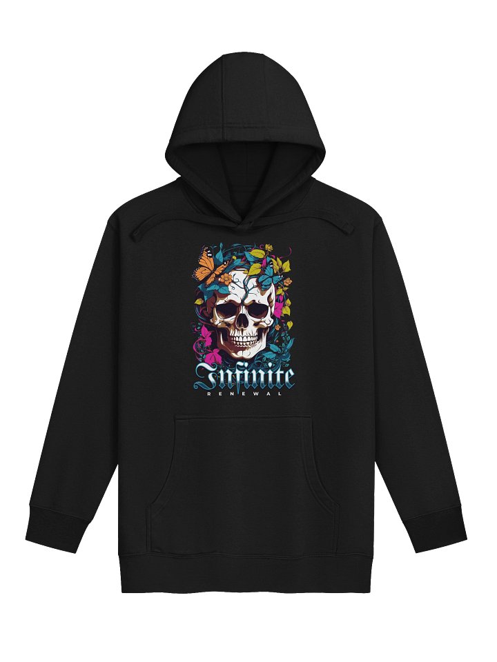 Infinite Butterfly Skull Premium Hoodie for Casual Wear product image (1)