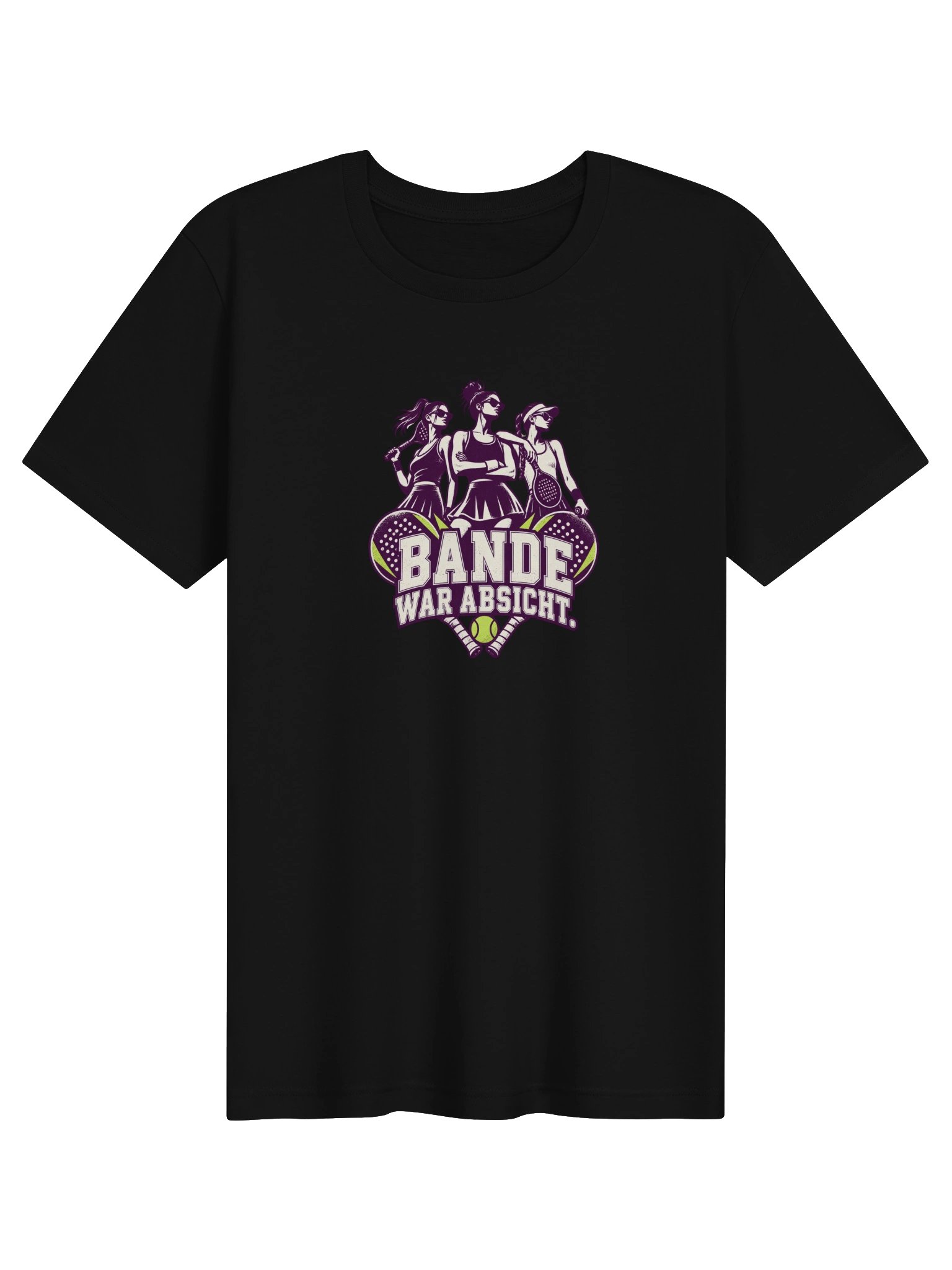 BANDE WAR ABSICHT. Padel T-Shirt – Teamshirt für Spielerinnen product image (1)