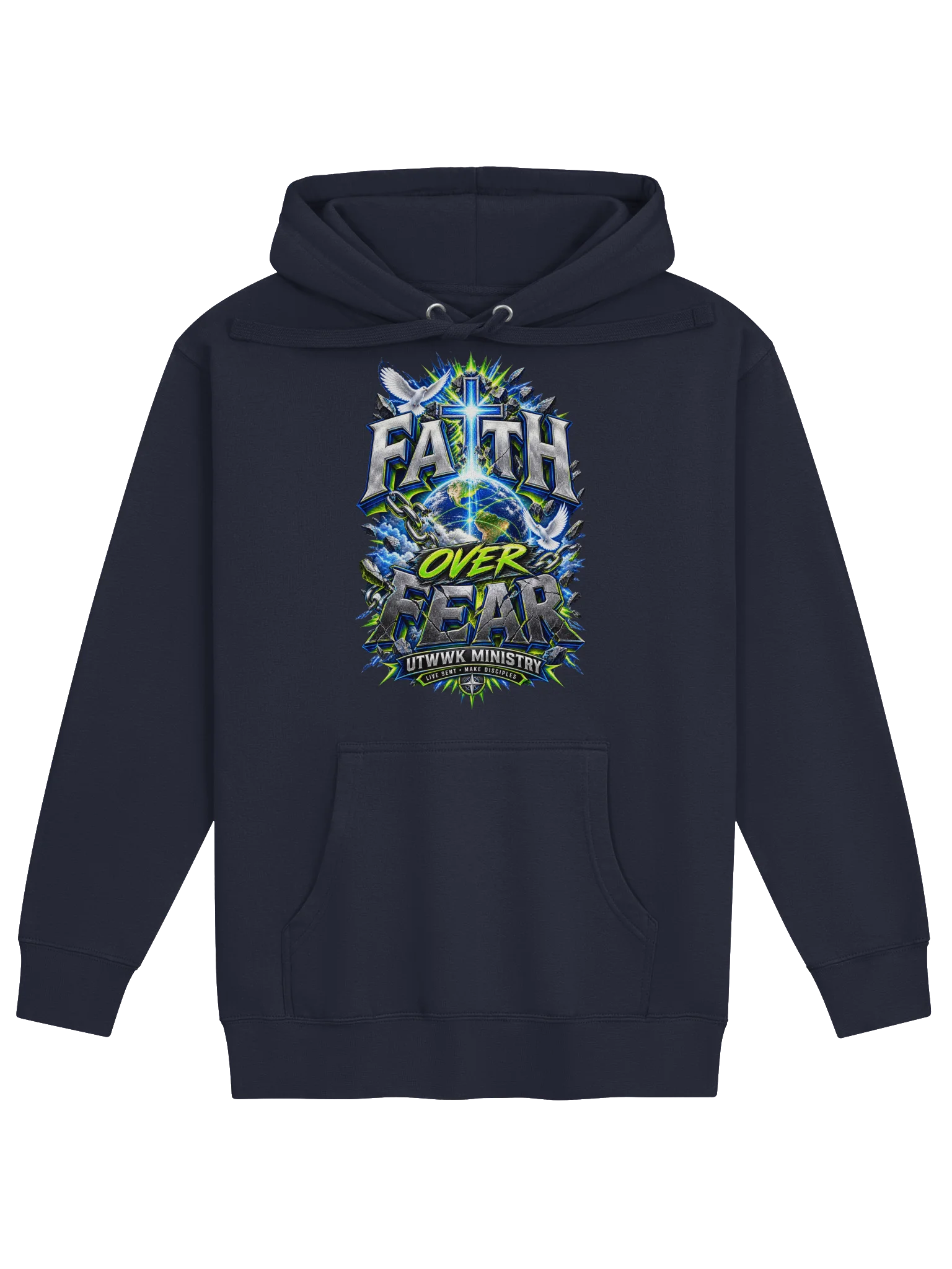 Until the Whole World Knows QR Mission Hoodie product image (37)