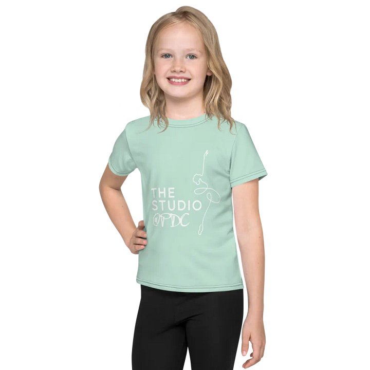 Kids T-Shirt | Mint with White Logo product image (1)