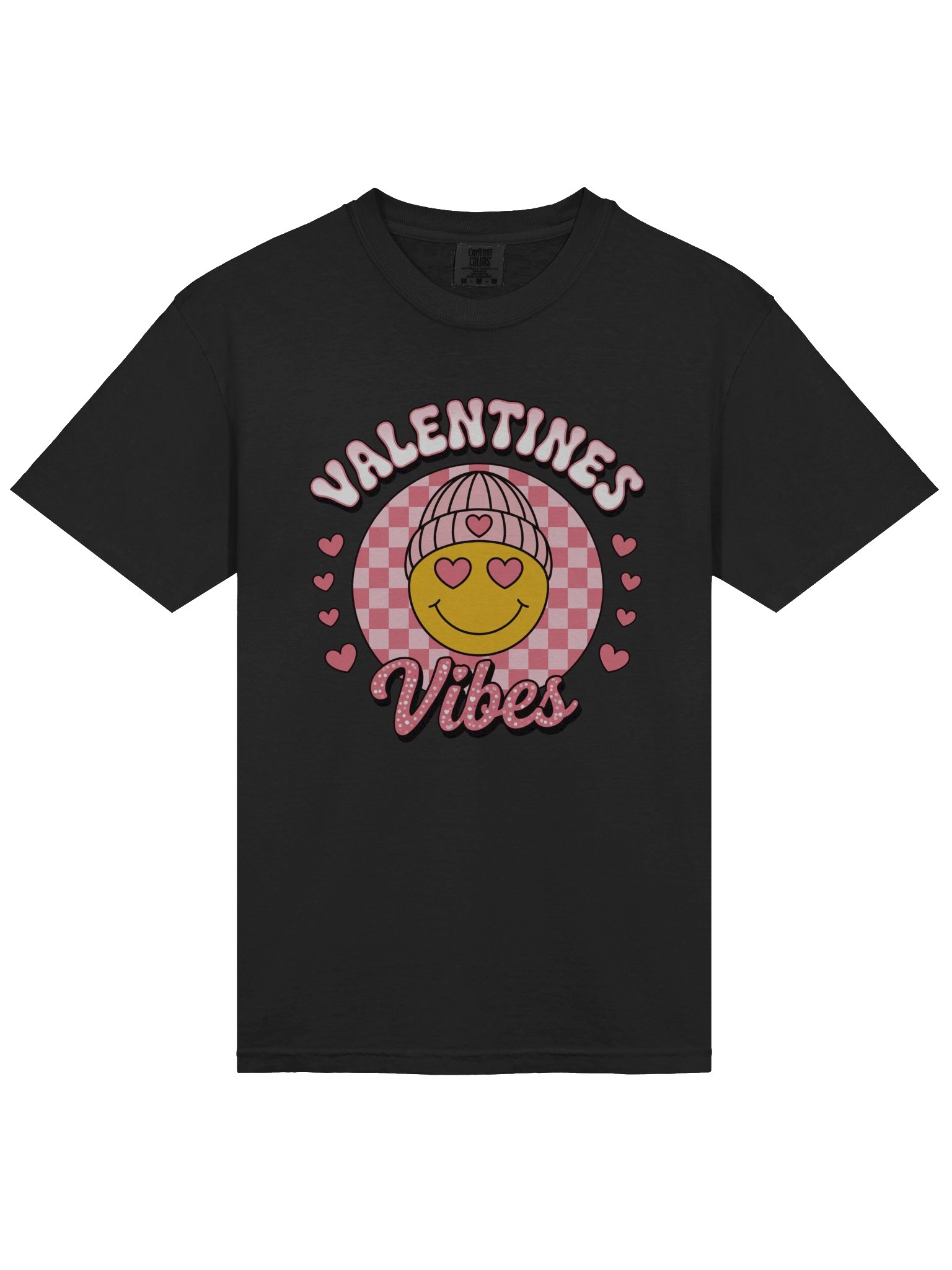 Valentine's Vibes Smiley T-Shirt product image (13)