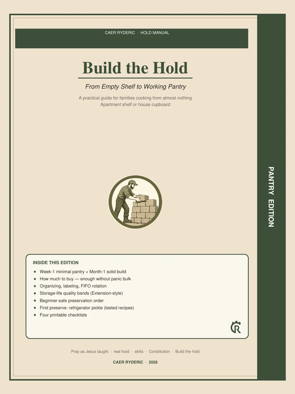 Build the Hold — Pantry Edition product image (1)
