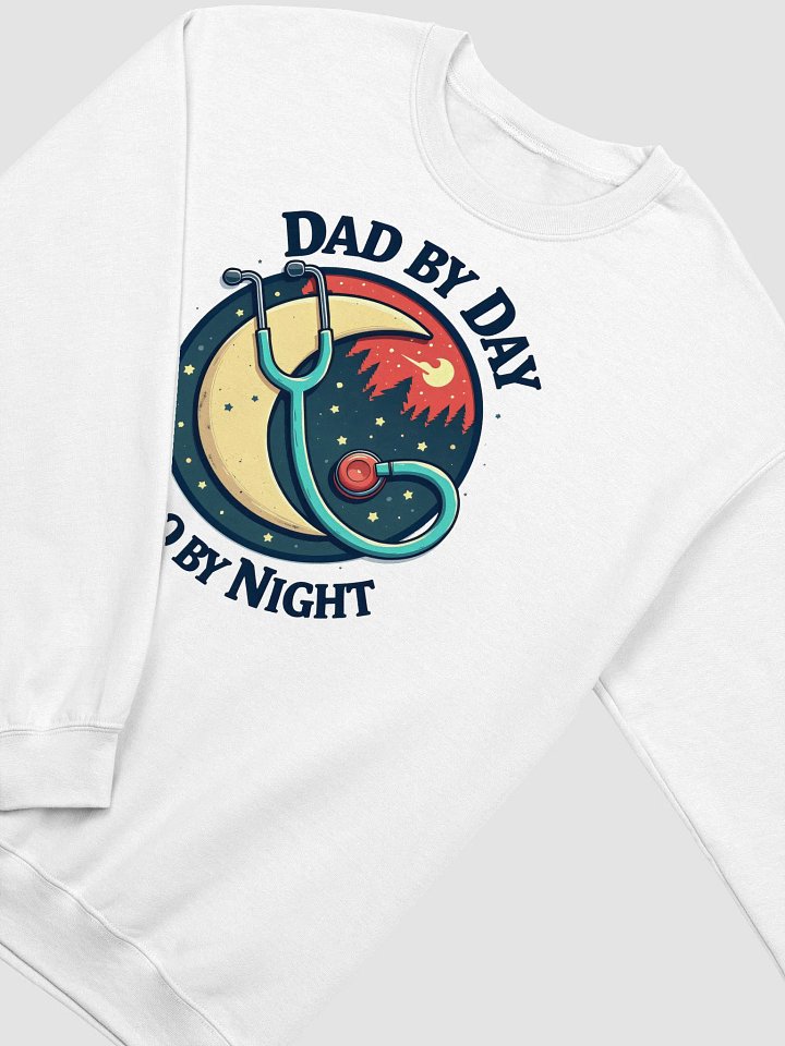 Nighttime Hero Dad Crewneck Sweatshirt product image (18)