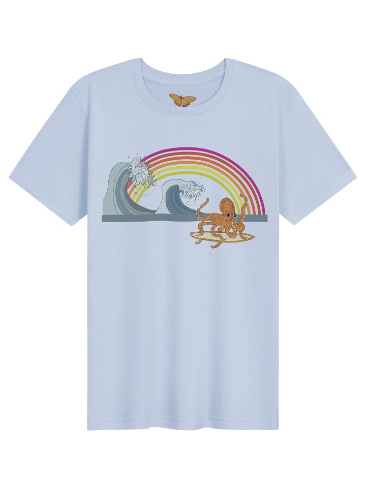 Octopus Wave Unisex T shirt product image (71)