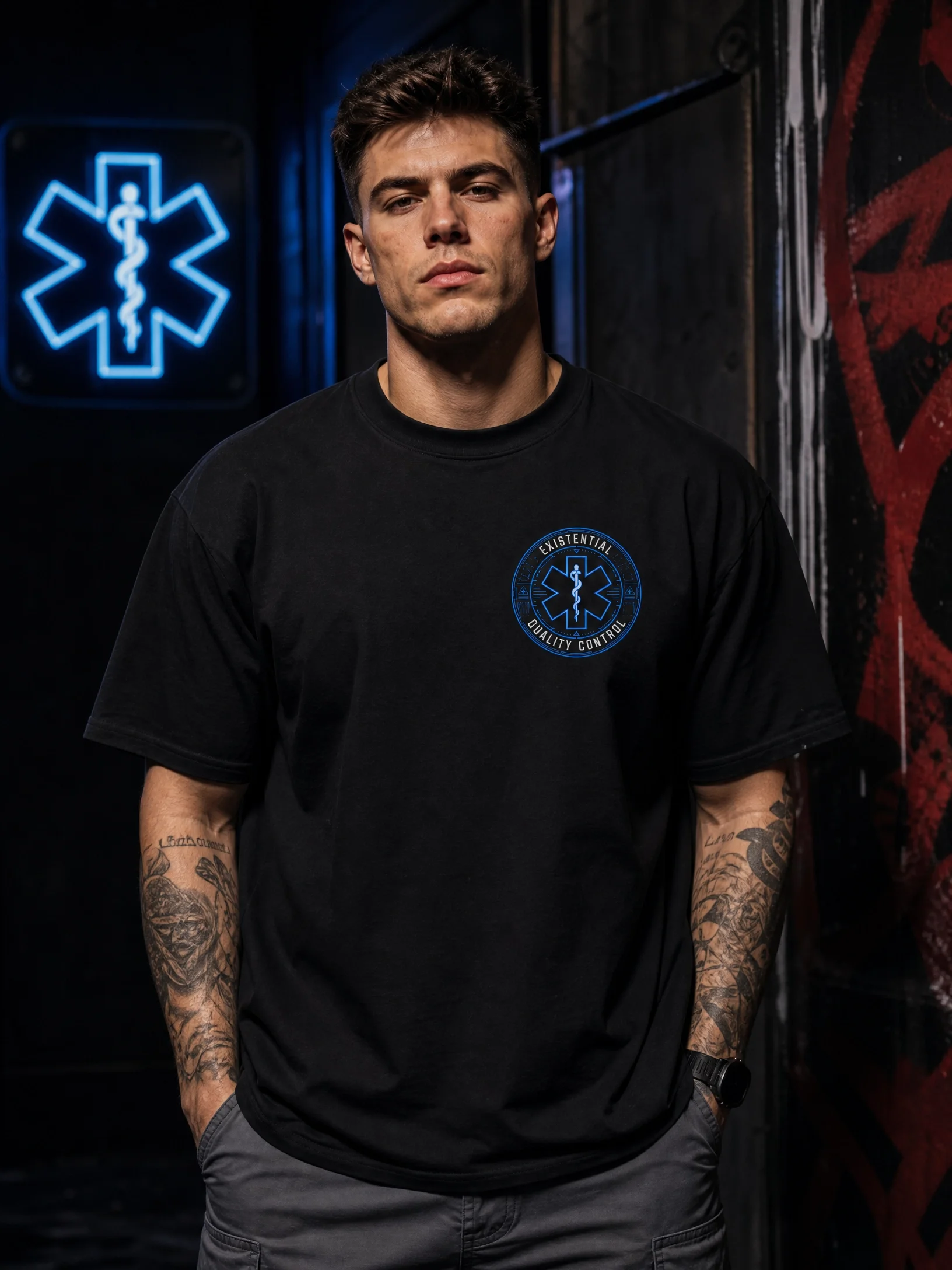 CODE BLUE: REALITY KERNEL PANIC™ Tee product image (4)