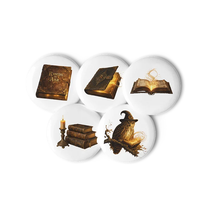 Colección de Chapas Búho Sabio — Rincón de Ana product image (2)