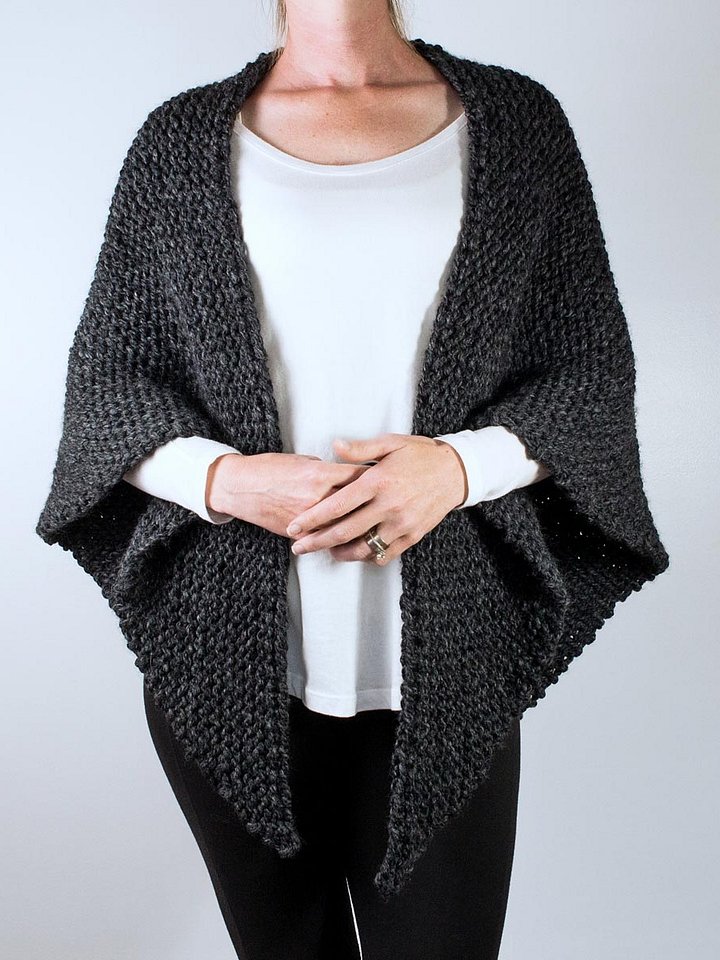 Absolute Easiest Knit Shawl Pattern - Openness product image (2)