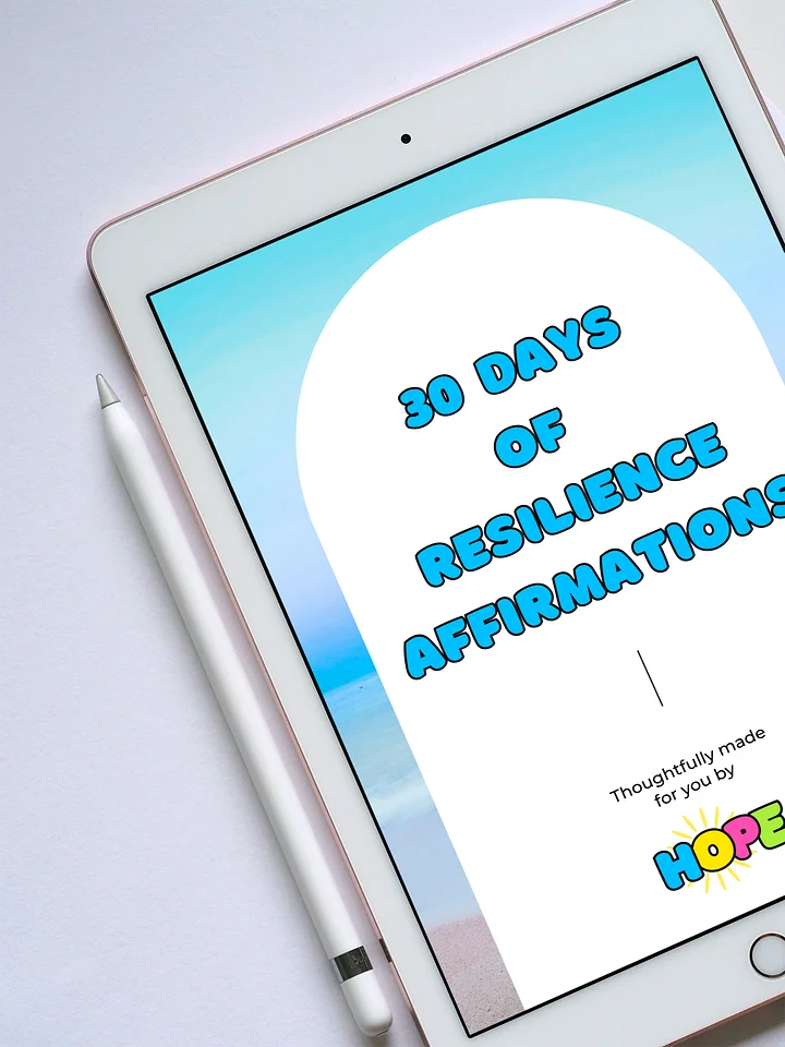 Resilience Affirmations: 30 Days of Inner Strength product image (2)