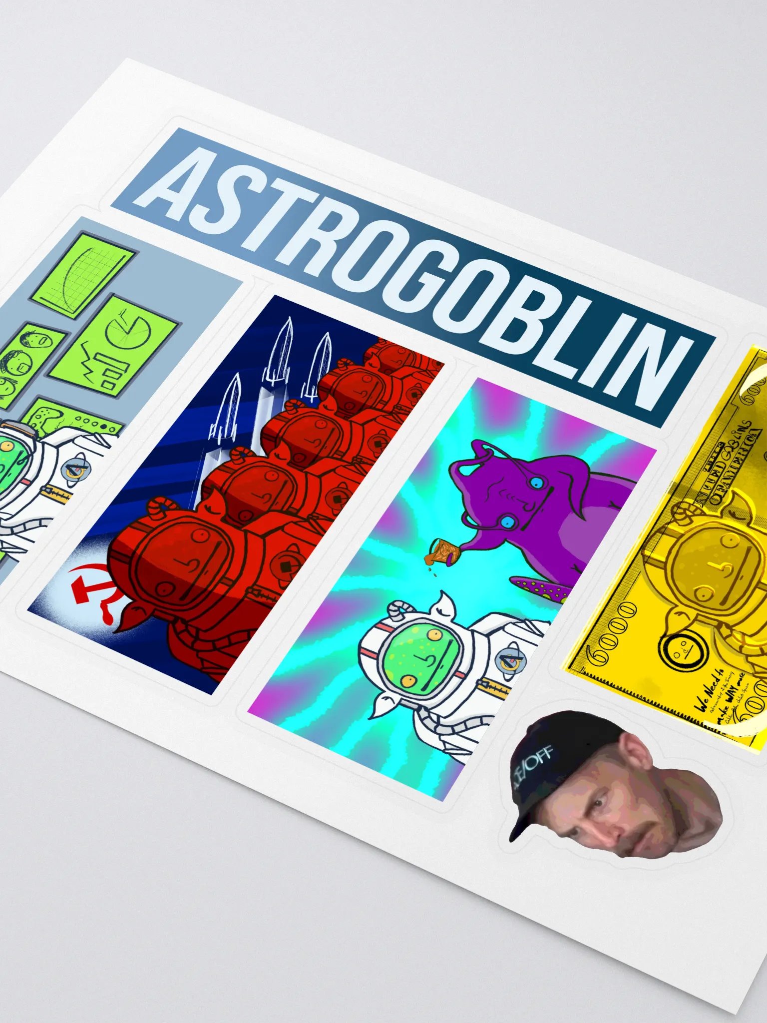 Patreon Art Sticker Sheet product image (2)