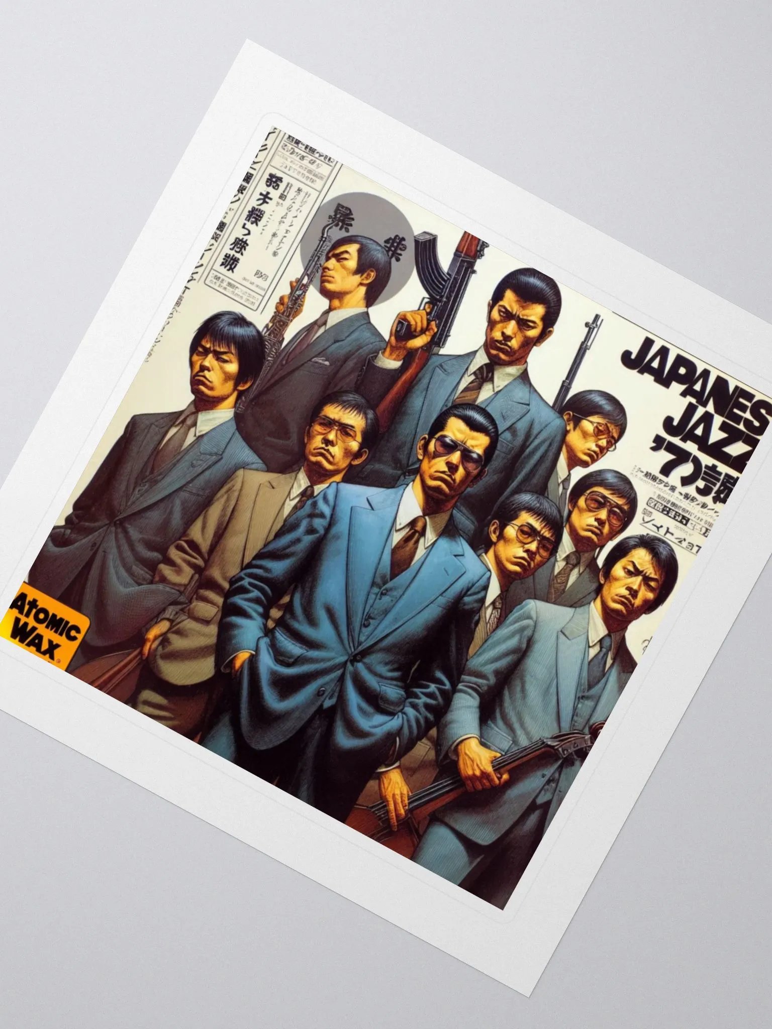 Japanese Jazz Accountants Sticker product image (4)