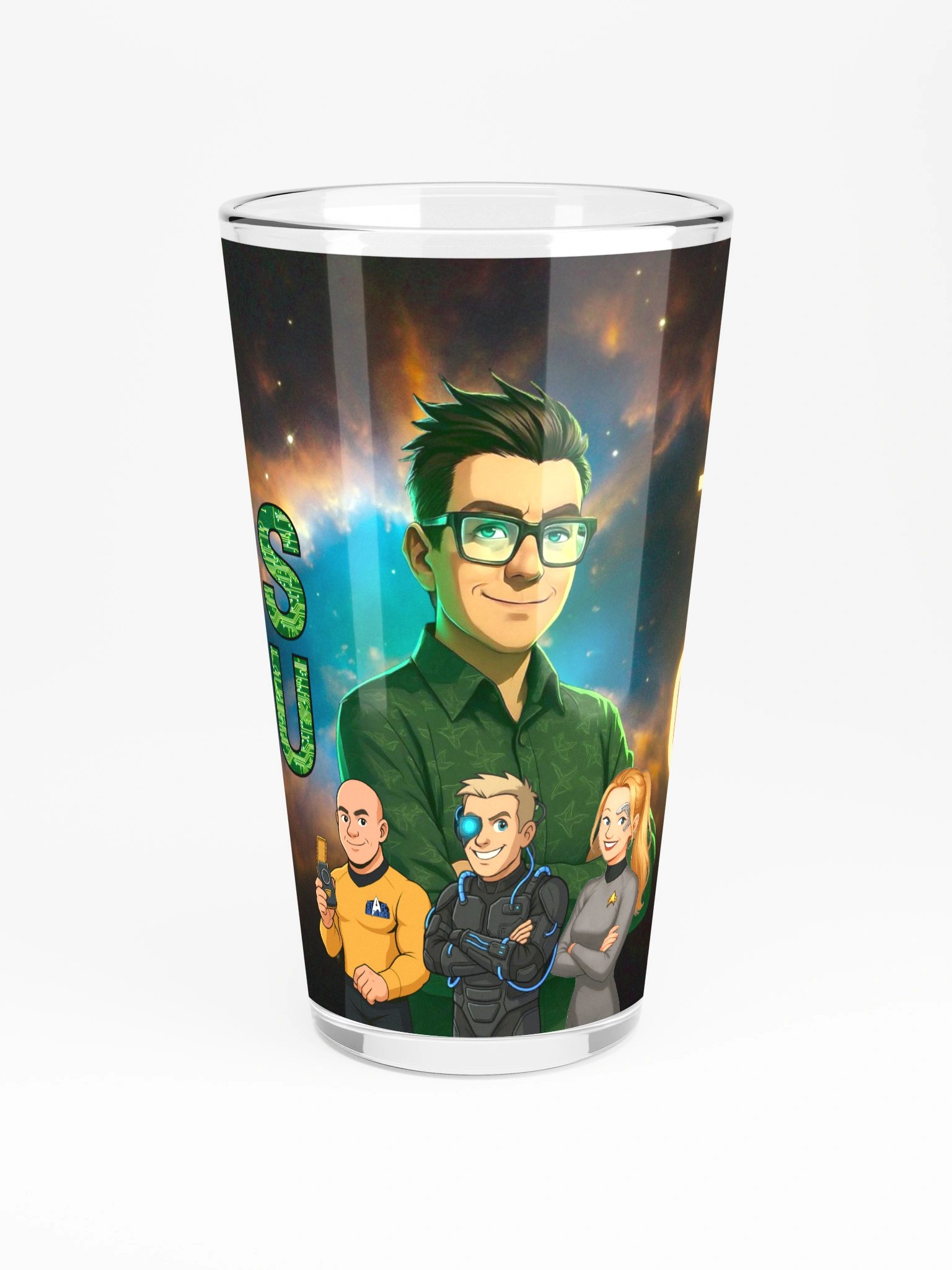 The Collective Must Grow – Twitchaversary Pint Glass product image (3)