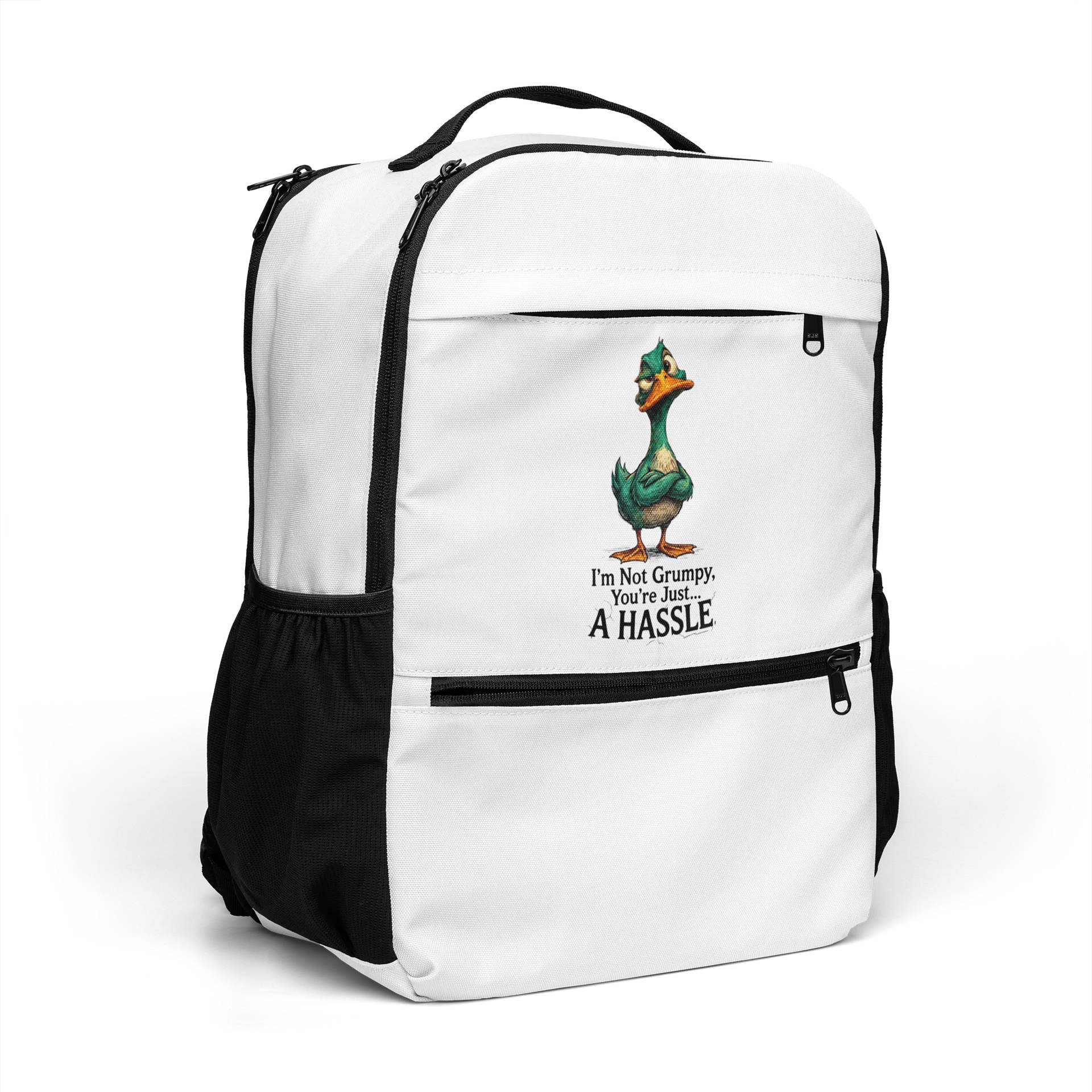"I'm Not Grumpy" Premium Everyday Backpack – Stylish, Durable & Fun product image (7)