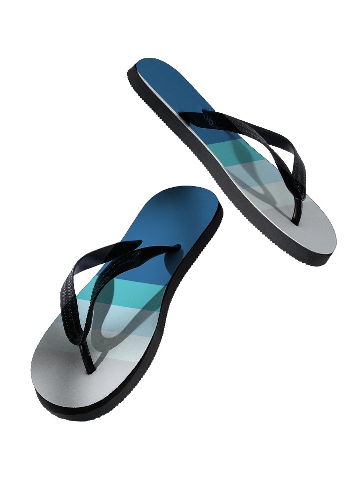 Ombre Blue Sole Flip-Flops product image (2)