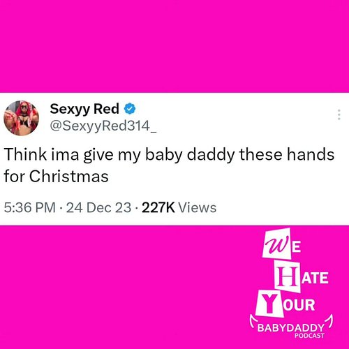 Merry Christmas tweets part 2 😂😂😂

Follow 👉🏾 @whybabydaddypod 👈🏾 
New Episodes Every Wednesday! 
.
.
.
.
#wehateyourbabydaddy...