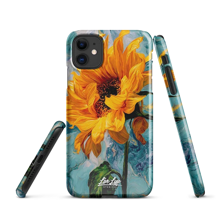 Sunflower Artwork Snap Case for iPhone product image (1)