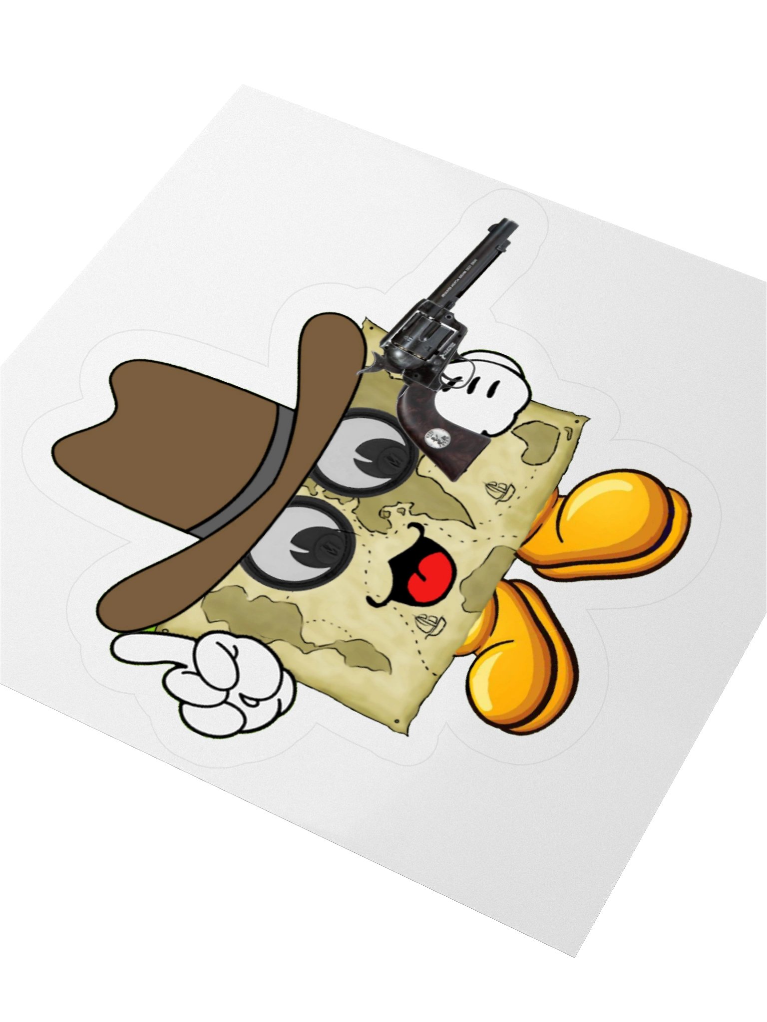 Cowboy Mappy Sticker! product image (3)