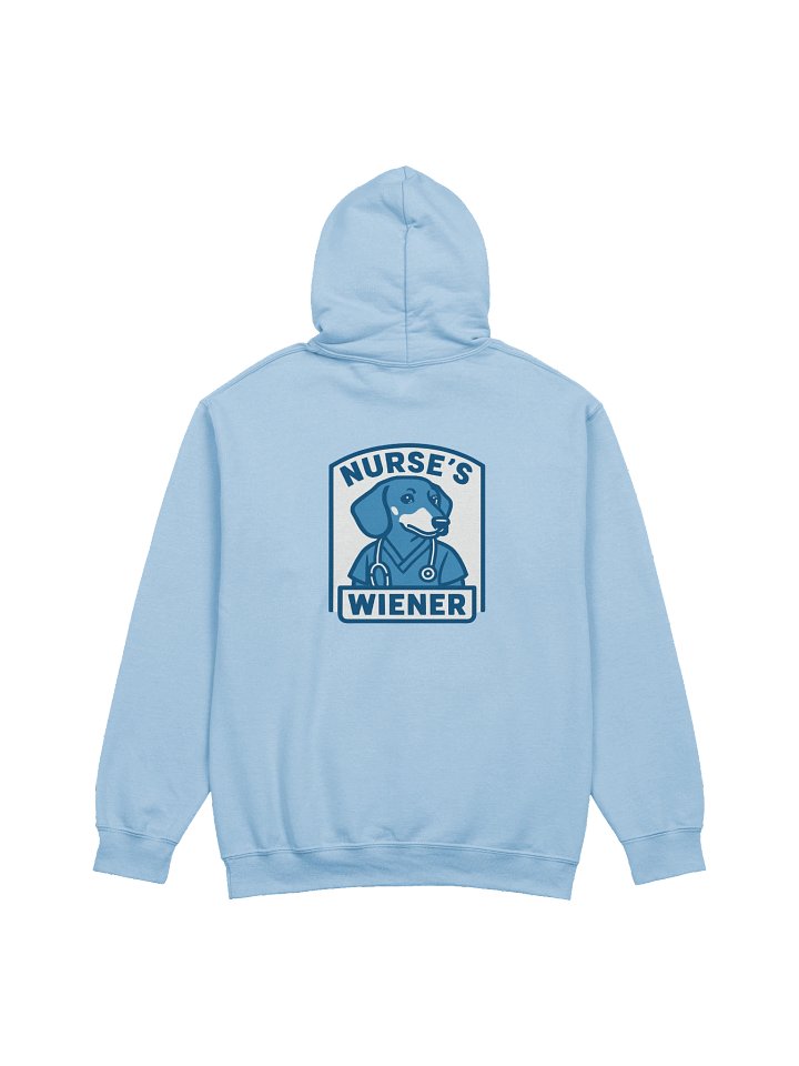 Nurse’s Wiener Hoodie – Funny Dachshund Nurse Gift for Dog Lovers product image (2)