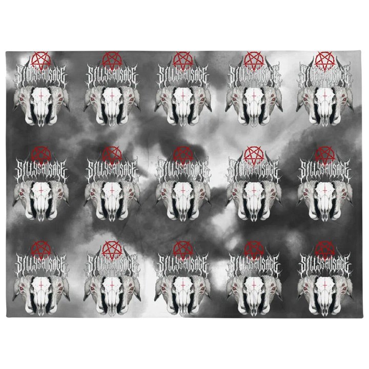 Sillysau5age Demonic Goat Blanket product image (1)