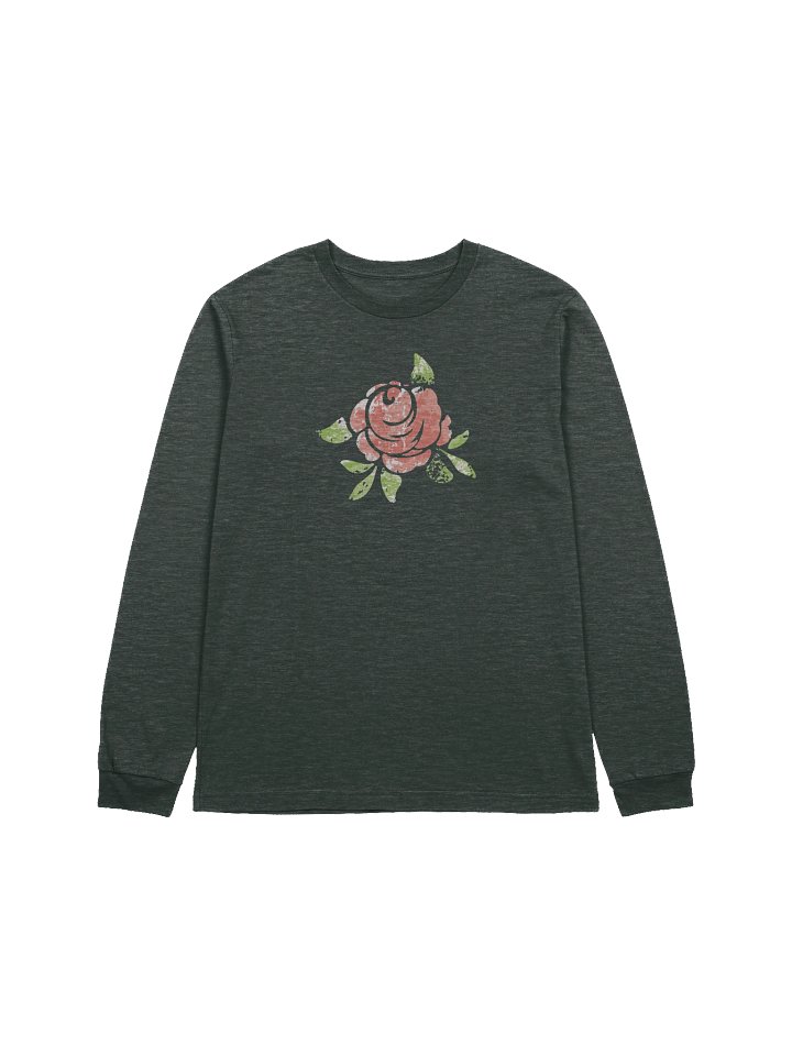 Rose Long Sleeve Super Soft T-Shirt product image (2)