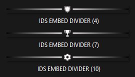 Misty Embed Divider Bars product image (3)