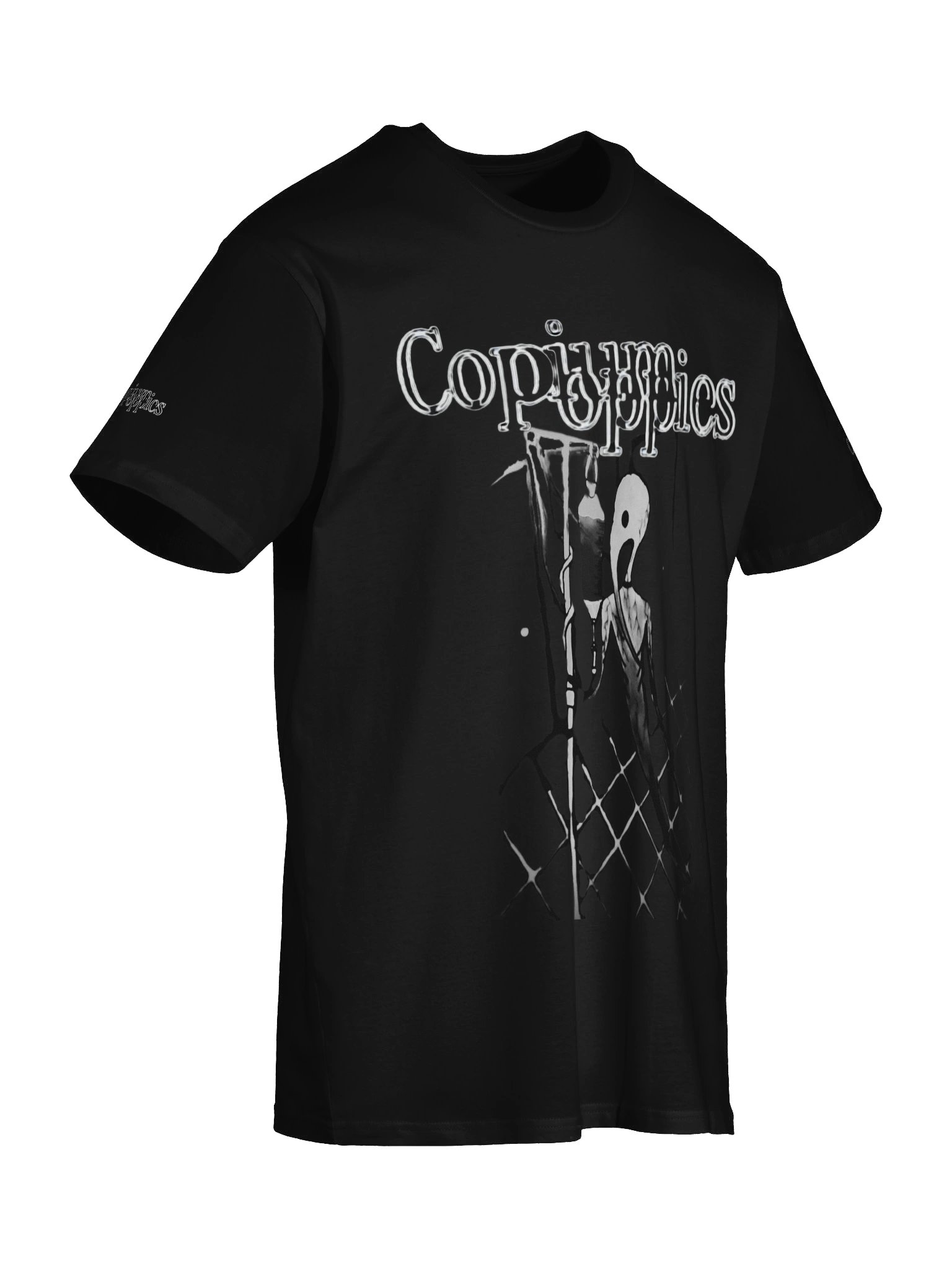 Copium Poppies - Dmitry's Curse - T-Shirt (B&W Variant) product image (7)