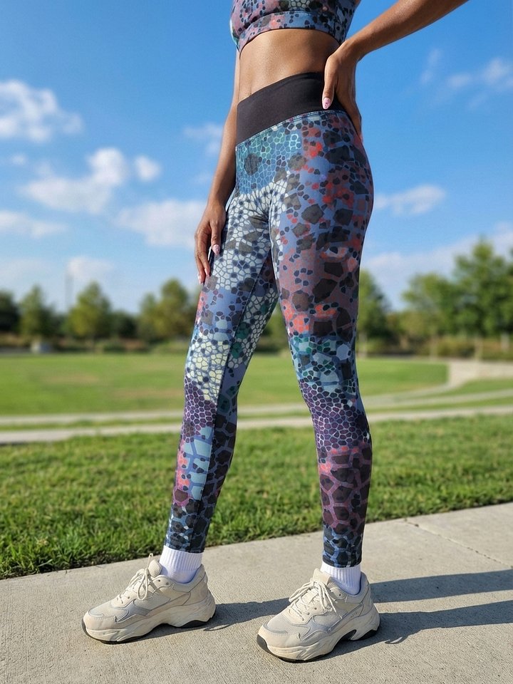 Stained glass-Yoga Leggings product image (2)