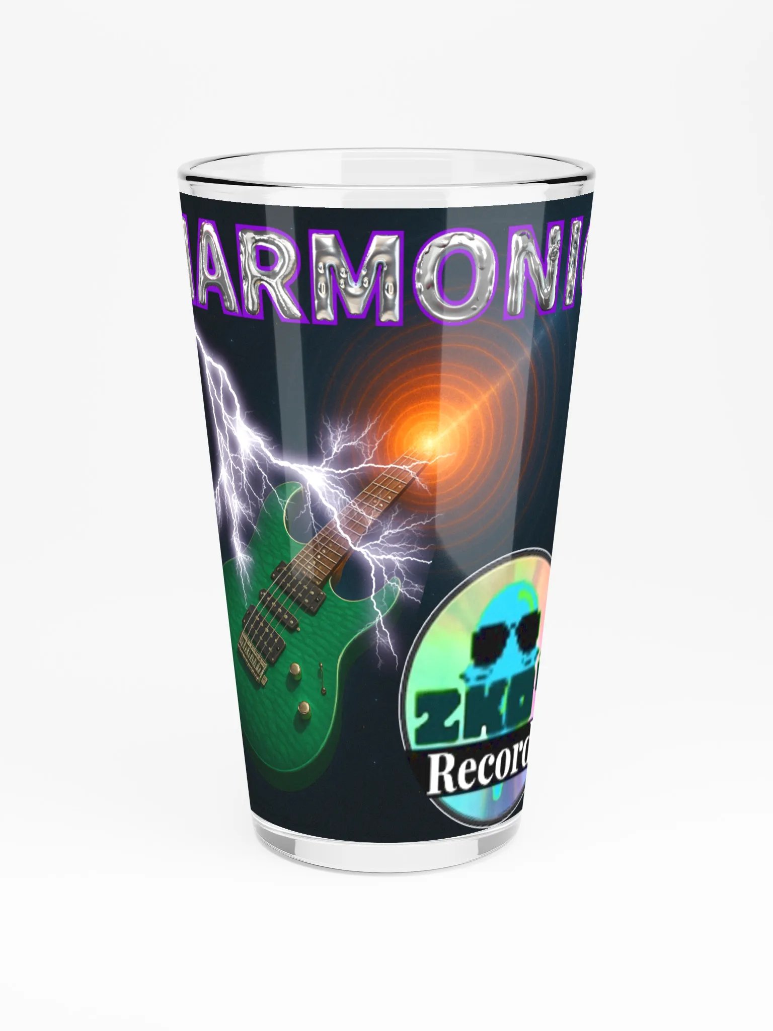 Harmonic Album Cover Glass - Show your Support - Drinkware product image (3)