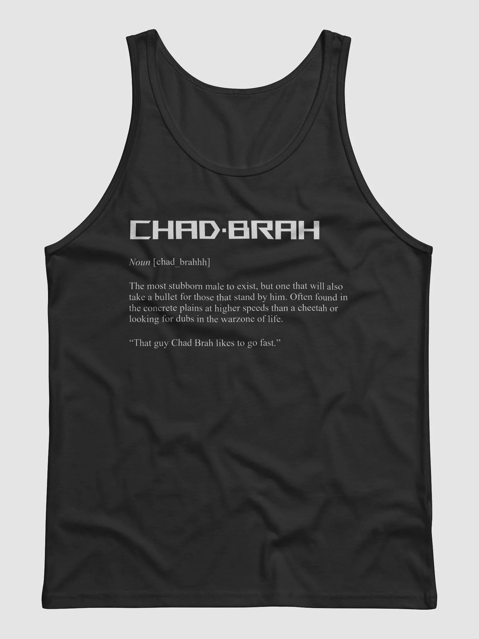Definition of a Chad Tank product image (2)