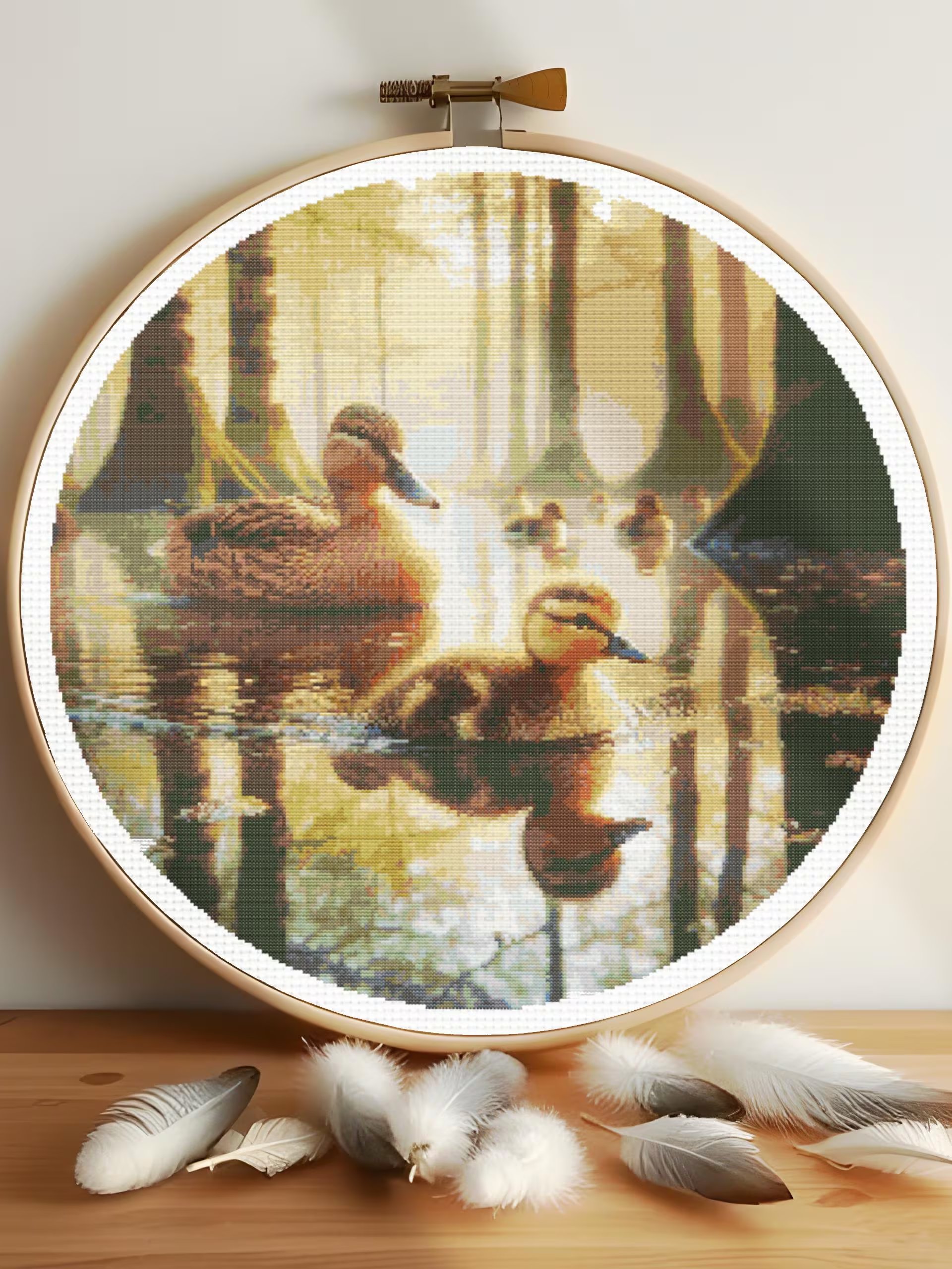 Quacking Along Cross Stitch Pattern product image (6)