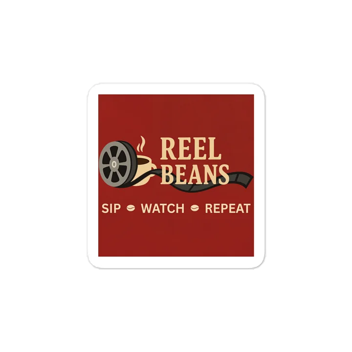 Reel Beans Stickers — Sip. Watch. Repeat. product image (1)