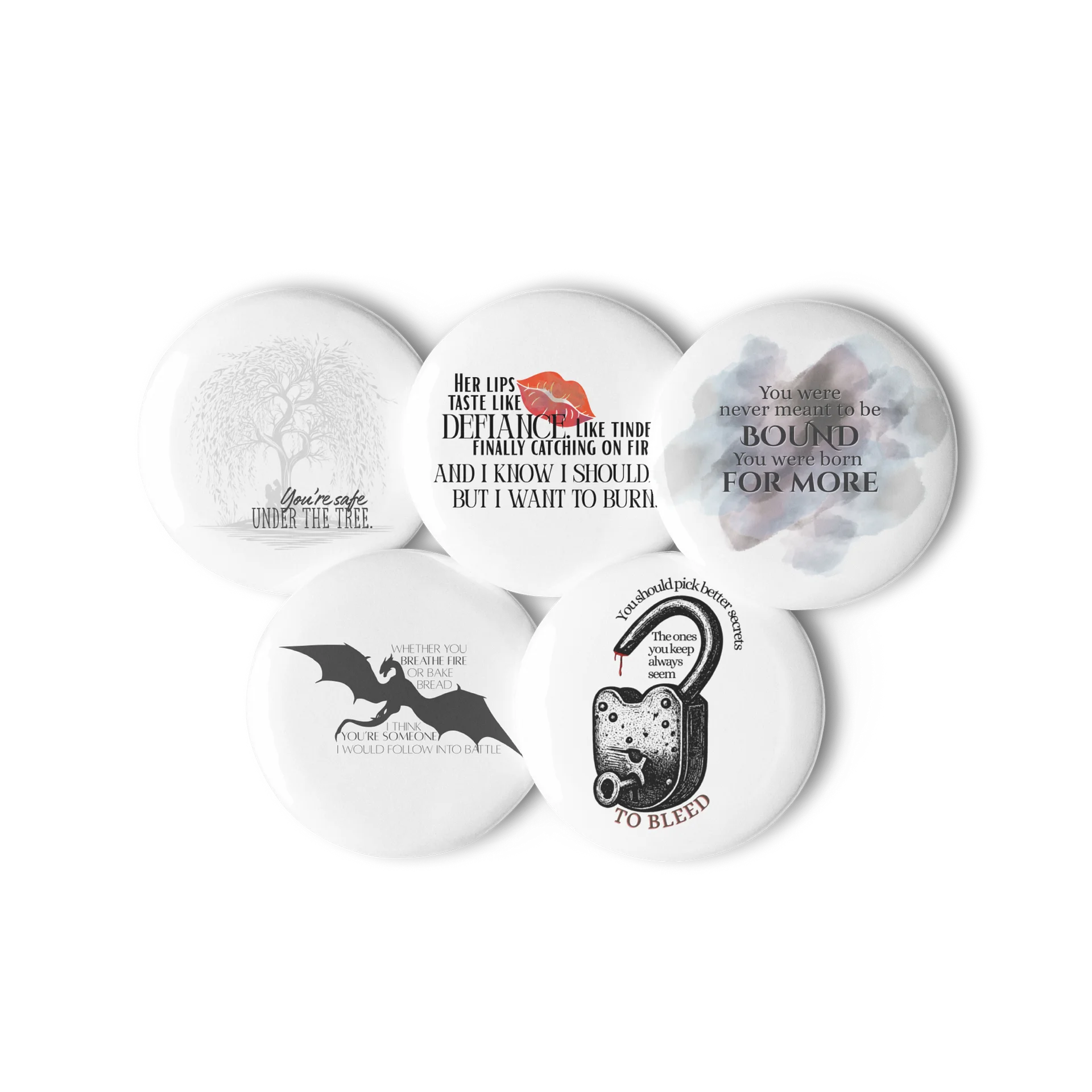 Of Dragons and Lies | Pin Collection product image (2)