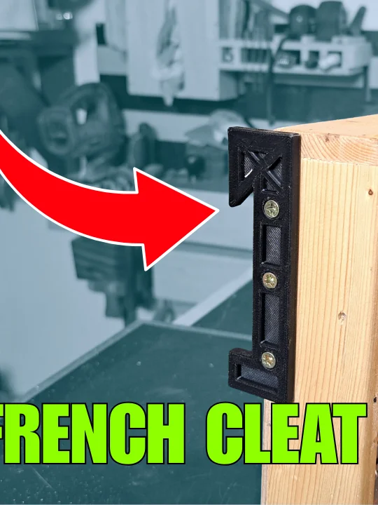 15mm French Cleat Brackets 3D Print Stl File Bundle product image (6)