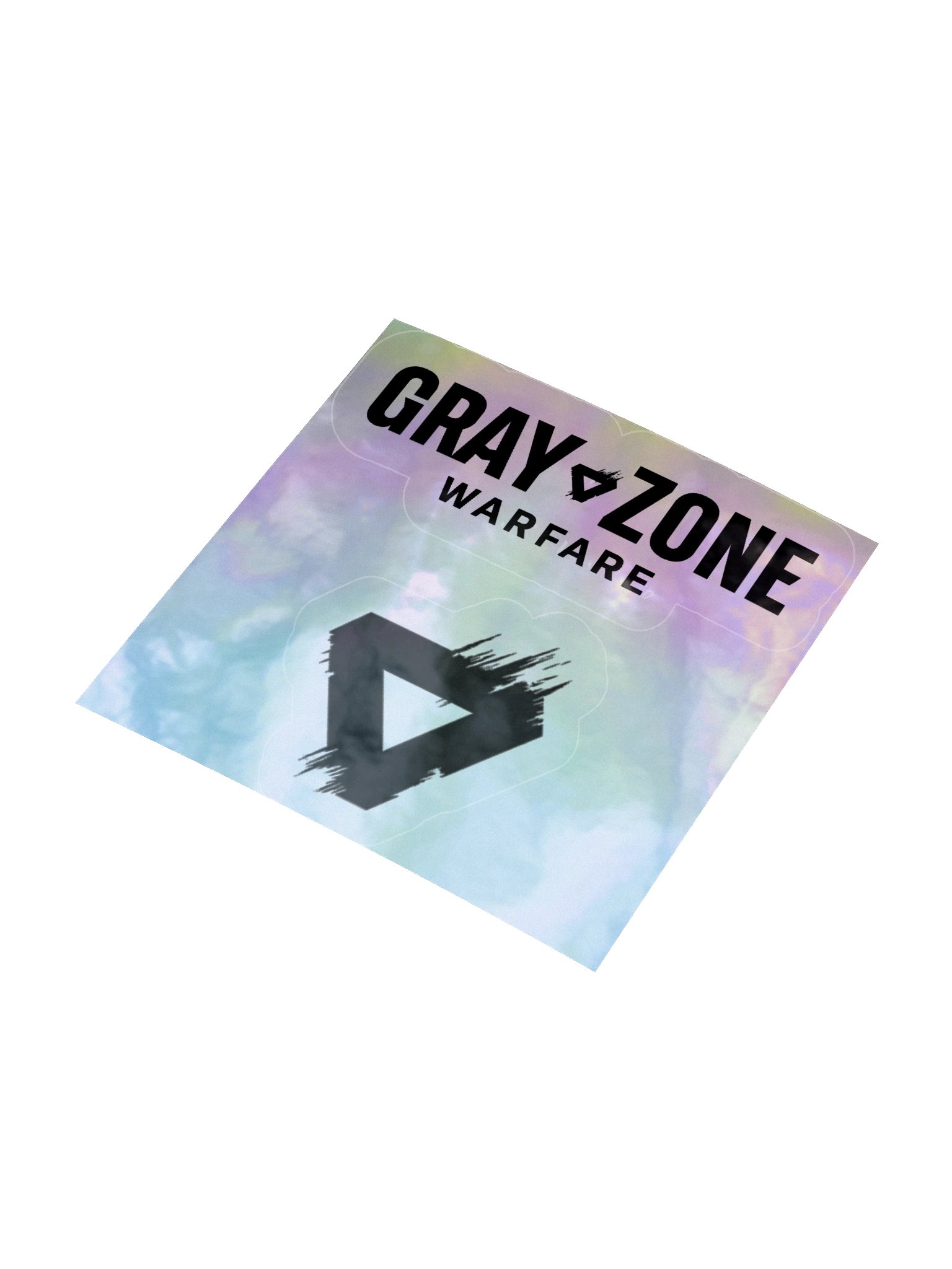 Gray Zone Warfare Holograhic Sticker - Black product image (3)
