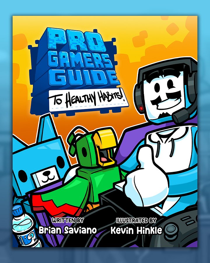 Pro Gamer's Guide to Healthy Habits Children's Book product image (1)